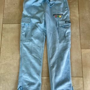 Brickhouse Light Blue Cargo Sweatpants